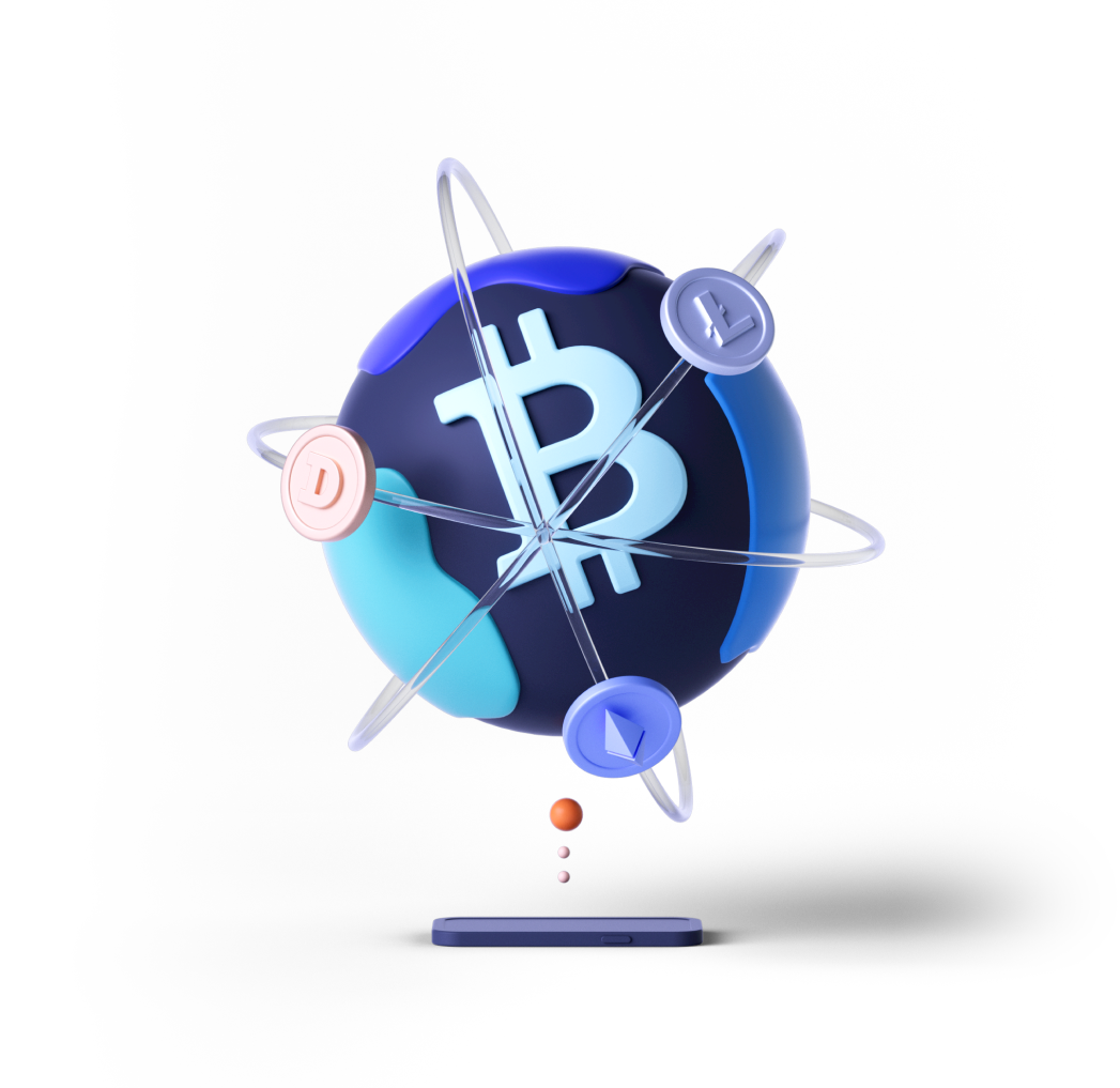 Nefa - Crypto app landing page